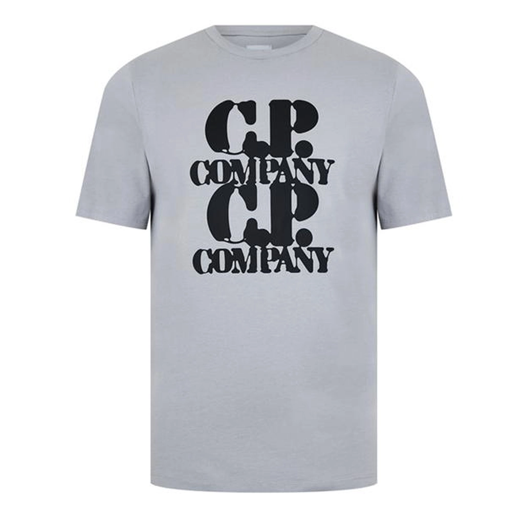 CP Company T-Shirts - Short Sleeve - Grey